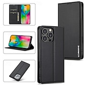 levne Pouzdra pro iPhone-telefon Carcasă Pro iPhone 16 Pro Max Plus iPhone 15 Pro Max Plus iPhone 14 13 12 11 Pro Max Plus Mini SE Zadní kryt Pouzdro na peněženku se stojánkem Slot pro kartu Nárazuvzdorné Retro TPU PU kůže