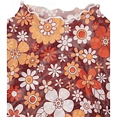 economico Cime-Retrò Vintage Anni &#039;70 Disco Crop Top Hippie Stampa Per donna Giorno dei Re Mascherata Festa / Sera Parata dell&#039;Orgoglio Mese dell&#039;orgoglio Adulti Top