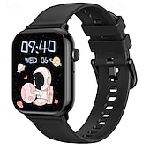 abordables Montres connectées-iMosi HD15 Montre intelligente 1.75 pouce Smartwatch Montre Connectée Bluetooth Podomètre Rappel d&#039;Appel Moniteur d&#039;Activité Compatible avec Android iOS Femme Hommes Mode Mains-Libres Imperméable