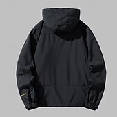 preiswerte Fleece &amp; 3 in 1 Jacken-Herren Soft Shell Jacke Wanderjacke Draussen Patchwork Windundurchlässig Wasserdicht Windbreaker-Jacke Reisen Schwarz Königsblau Himmelblau Beige Grau