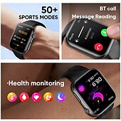 tanie Inteligentne bransoletki-696 MT500 Inteligentny zegarek 1.97 in Inteligentne Bransoletka Bluetooth EKG + PPG Monitorowanie temperatury Krokomierz Kompatybilny z Android iOS Męskie Odbieranie bez użycia rąk Powiadamianie o