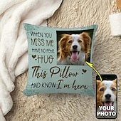 Недорогие Текстиль-Подушка с фотографией питомца, персонализированная памятная декоративная подушка, подарок в знак сочувствия при потере питомца, подарок для собаки или кошки