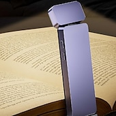 abordables Fournitures de bureau-lampe de lecture rechargeable lampe de lecture pour lecture lampe de marque-page à LED à pince avec 3 couleurs de lumière