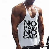 cheap Men&#039;s Running Tee &amp; Tank Tops-Men&#039;s Workout Tank Top Running Tank Top Gym Tank Top Sleeveless Vest / Gilet Casual Athleisure Breathable Quick Dry Soft Gym Workout Running Walking Sportswear Activewear Black White Yellow