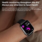 tanie Inteligentne bransoletki-696 MT500 Inteligentny zegarek 1.97 in Inteligentne Bransoletka Bluetooth EKG + PPG Monitorowanie temperatury Krokomierz Kompatybilny z Android iOS Męskie Odbieranie bez użycia rąk Powiadamianie o