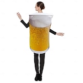 economico Costume Divertente-Cosplay Vestiti Carnevale Costumi della famiglia del gruppo di Halloween Adulto Per uomo Per donna Costume divertente Feste Birra Oktoberfest Mascherata Costume di Carnevale facile