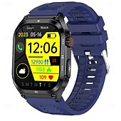 abordables Relojes inteligentes-iMosi ET281 Reloj inteligente 2.04 pulgada Smartwatch Reloj elegante Bluetooth ECG + PPG Monitoreo de temperatura Podómetro Compatible con Android iOS Mujer Hombre Larga espera Llamadas con Manos