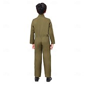 preiswerte Kinderkostüme-Pilot Faschingskostüme Kostüm Jumpsuit Kinder Jungen Cosplay Leistung Maskerade Einfaches Karnevalskostüm