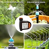 abordables Appareils électroménagers-Dispositif de contrôle d&#039;irrigation de jardin à écran LCD intelligent, contrôleur d&#039;irrigation à économie d&#039;eau automatique, minuterie d&#039;arrosage numérique pour plantes d&#039;extérieur