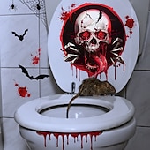 levne Halloween samolepky-halloween samolepky duch lebka krev stříkající netopýr samolepky na zeď do koupelny a WC, samolepky