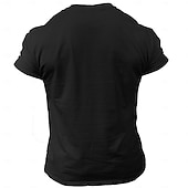 cheap Men&#039;s Funny T shirts-Men&#039;s Dog Funny Slang T shirt Short Sleeve T shirt 3D Print Crew Neck Shirt Retro Vintage Casual Street Casual Bar Black Blue Green Spring &amp; Summer Clothing Apparel S M L XL 2XL 3XL