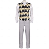 cheap Men&#039;s Costumes-Charlie and the Chocolate Factory Wonka Willy Wonka Cosplay Costume Outfits Cosplay Movie Cosplay for Men&#039;s Adults&#039; Carnival Masquerade Event / Party Masquerade
