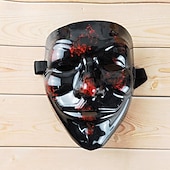 olcso Maszkok-Mindszentek napja V mint vérbosszú Maszk Halloween-kellékek Felnőttek Férfi Ijesztő jelmez Mindszentek napja Farsang Könnyű farsangi jelmez