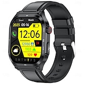 abordables Relojes inteligentes-iMosi ET281 Reloj inteligente 2.04 pulgada Smartwatch Reloj elegante Bluetooth ECG + PPG Monitoreo de temperatura Podómetro Compatible con Android iOS Mujer Hombre Larga espera Llamadas con Manos