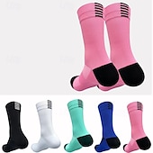 cheap Cycling Socks-Unisex Socks Compression Socks Bike Socks Sports Socks Athletic Socks Camping / Hiking Outdoor Exercise Cycling / Bike Bike / Cycling Anti-Slip Warm Non-Skid 1 Pair