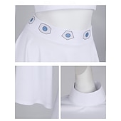 levne Dámské Kostýmy-Hvězdné války Princezna Leia Organa z Alderaanu Cosplay kostým Úbory Cosplay kostým Filmové kostýmy for Dámské Dospělé Karneval Večírek loučení se svobodou nevěsty