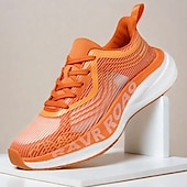 economico Sneakers da uomo-scarpe da corsa arancioni da uomo con ventilazione e supporto avanzati, ideali per atleti e corridori occasionali