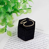 voordelige Aangepaste prints en geschenken-Bruiloft / Festival Stof Ring Dozen Mode / Bruiloft - 1 pcs