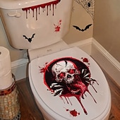 levne Halloween samolepky-halloween samolepky duch lebka krev stříkající netopýr samolepky na zeď do koupelny a WC, samolepky