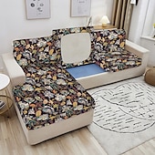 cheap Sofa Cover-Stretch Floral Seat Cushion Cover Soft Elastic Slipcover for Enhanced Comfort and Furniture Protection