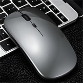 abordables Souris-souris optique sans fil souris récepteur usb 2,4 ghz mini souris portable rechargeable niveaux de dpi réglables souris bluetooth souris
