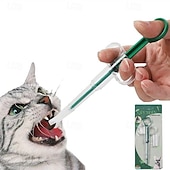 お買い得  犬用グルーミング用品-5 個 猫用錠剤シューター ペット用錠剤銃 犬用錠剤シューター 猫用錠剤 ソフトチップシリンジ ペット用医療給餌ディスペンサーツール 小動物用