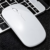 abordables Souris-souris optique sans fil souris récepteur usb 2,4 ghz mini souris portable rechargeable niveaux de dpi réglables souris bluetooth souris