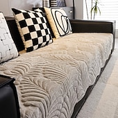 baratos Cobertura de Sofa-capa de sofá de chenille para todas as estações - tecido macio e durável para conforto durante todo o ano - design elegante que valoriza qualquer ambiente - protege seu sofá de respingos, manchas e