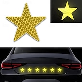 abordables Décorations/protections pour carrosserie-Argent / Jaune / Bleu Autocollant pour auto Normal Autocollants de queue de voiture / Autocollants pleine voiture Autocollants réfléchissants