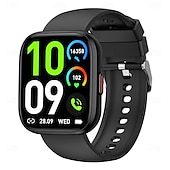 cheap Smart Wristbands-696 P114 Smart Watch 1.85 inch Smart Band Fitness Bracelet Bluetooth Pedometer Call Reminder Sleep Tracker Compatible with Android iOS Women Men Hands-Free Calls Message Reminder IP 67 40mm Watch Case