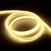 billiga Halloween Inomhus-Vattentålig 360 Rund Neon Led Ljusremsa Rör Flexibla Rep Ljus Pool Ljusremsa Semester Hem Dekor för Inomhus Utomhus DIY Dekor 100~240V för Halloween