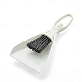 abordables Les fournitures de nettoyage-mini balai &amp;Ensemble pelle à poussière – brosse de nettoyage de bureau pour clavier, tiroirs, coins &amp;petits espaces, outil de nettoyage ménager