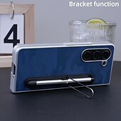 cheap Samsung Cases-Phone Case For Samsung Galaxy Z Fold 7 Z Fold 6 Z Fold 5 Z Fold 4 Z Fold 3 Back Cover with Stand Holder with S Pen Shockproof PC