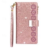 cheap iPhone Cases-Phone Case For iPhone 16 Pro Max Plus iPhone 15 Pro Max Plus iPhone 14 13 12 11 Pro Max Plus Mini SE Wallet Case with Stand Holder Magnetic Zipper Retro TPU PU Leather