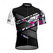 billiga Tröjor för män-Herr Cykeltröja Kortärmad Cykel T-shirt Tröja med 3 bakfickor Bergscykling Andningsfunktion Snabb tork Anatomisk design Uppsugande Vit Gul Blå sporter Kläder