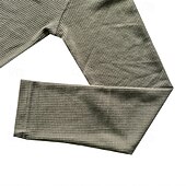 olcso Alkalmi Henley póló-Férfi Gombos póló Póló Henley ing Pólók Hosszú ujj Henley Ősz &amp; tél Sima Divat Dizájn Alap Vakáció Utca Alkalmi Fekete Fehér Bor Férfi felső póló