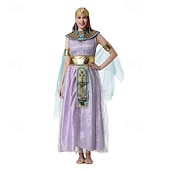 billige Damekostymer-Cleopatra Halloween Maskerade Voksne Dame Karneval Ytelse Halloween Enkle Halloween-kostymer Kle deg opp