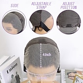 billiga Perukfronter av äkta hår, med nät-13x4 pixie cut peruk människohår blekta knutar spets frontal pixie peruk med baby hår lockigt bob kort pixie cut spets peruk