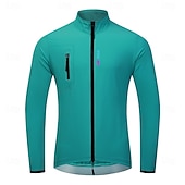 cheap Men&#039;s Jackets &amp; Gilets-WOSAWE Men&#039;s Cycling Jacket Windbreaker Cycling Jersey Windproof Breathable Reflective Strips YKK Zipper Bike Jacket Tracksuit Mountain Bike MTB Road Bike Cycling City Bike Cycling Black Blue Purple