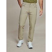 billiga Herrgolfkläder-Herr Golfbyxor Khaki grön Underdelar Golfkläder Kläder Outfits Bär kläder