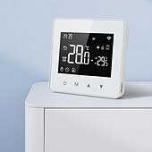 baratos eletrodomésticos-tuya wifi zigbee controlador de temperatura constante inteligente display led controlador de temperatura ajustável tamanho compacto controlador de temperatura de caldeira de água a gás compatível