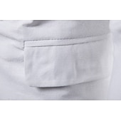 economico Blazer Classici da Uomo-Per uomo Giubbotto Giacca Matrimonio Attività commerciale Tenere al caldo Tasche Autunno Inverno Tinta unica Color Block Lavoro Informale Colletto alla coreana Standard Standard Nero Bianco Rosso Blu