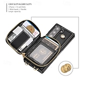 levne Pouzdra pro Samsung-telefon Carcasă Pro Samsung Galaxy Z Fold 6 Pouzdro na peněženku se stojánkem Zip Ochrana celého těla Retro Pravá kůže