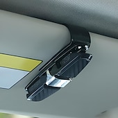 cheap Car Organizers-Sunglass Holder for Car Visor Premium Car Sunglasses Clip with 180-Degree Rotational Functionality