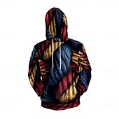 abordables Patrón 3D-Hombre Graphic Sudadera Sudaderas Sudadera Manga Larga Sudadera con capucha Con Capucha Vacaciones Impresión 3D Vacaciones Deporte Noche Negro Estampado Invierno Primavera &amp; Otoño Diseñador