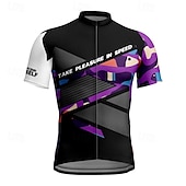 billiga Tröjor för män-Herr Cykeltröja Kortärmad Cykel T-shirt Tröja med 3 bakfickor Bergscykling Andningsfunktion Snabb tork Anatomisk design Uppsugande Vit Gul Blå sporter Kläder