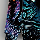cheap Boy&#039;s 3D Animals-Boys 3D Graphic Tiger Sweatshirt Long Sleeve Spring Fall Fashion Basic Kids 4-12 Years Crew Neck Outdoor Casual Daily Regular Fit