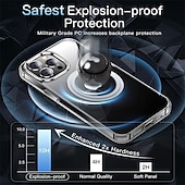 お買い得  iPhone用ケース-電話 ケース 用途 iPhone 16 Pro Max プラス iPhone 15 14 Pro Max Plus iPhone 13 Pro Max バックカバー ワイヤレス充電をサポート 耐衝撃 TPU PC