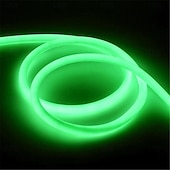 billiga Halloween Inomhus-Vattentålig 360 Rund Neon Led Ljusremsa Rör Flexibla Rep Ljus Pool Ljusremsa Semester Hem Dekor för Inomhus Utomhus DIY Dekor 100~240V för Halloween