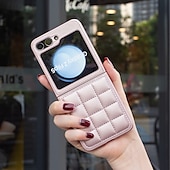 economico Cover Samsung-telefono Custodia Per Samsung Galaxy Capovolgi Z 6 Z Flip 5 Z Flip 4 Z Flip 3 Per retro Resistente agli urti Retrò TPU pelle sintetica